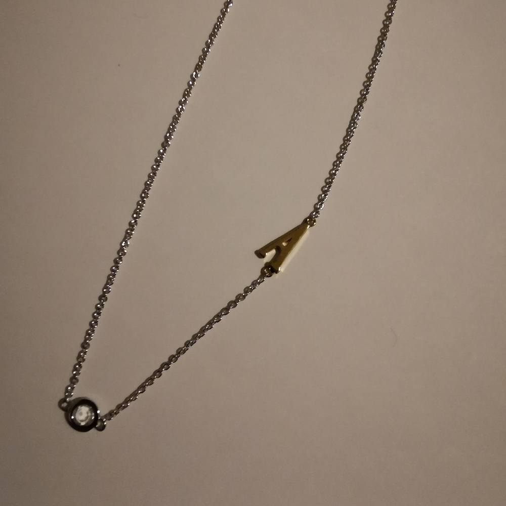 A initial necklace
